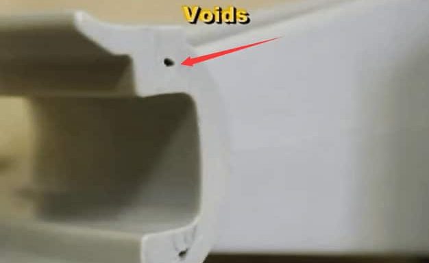 injection molding voids